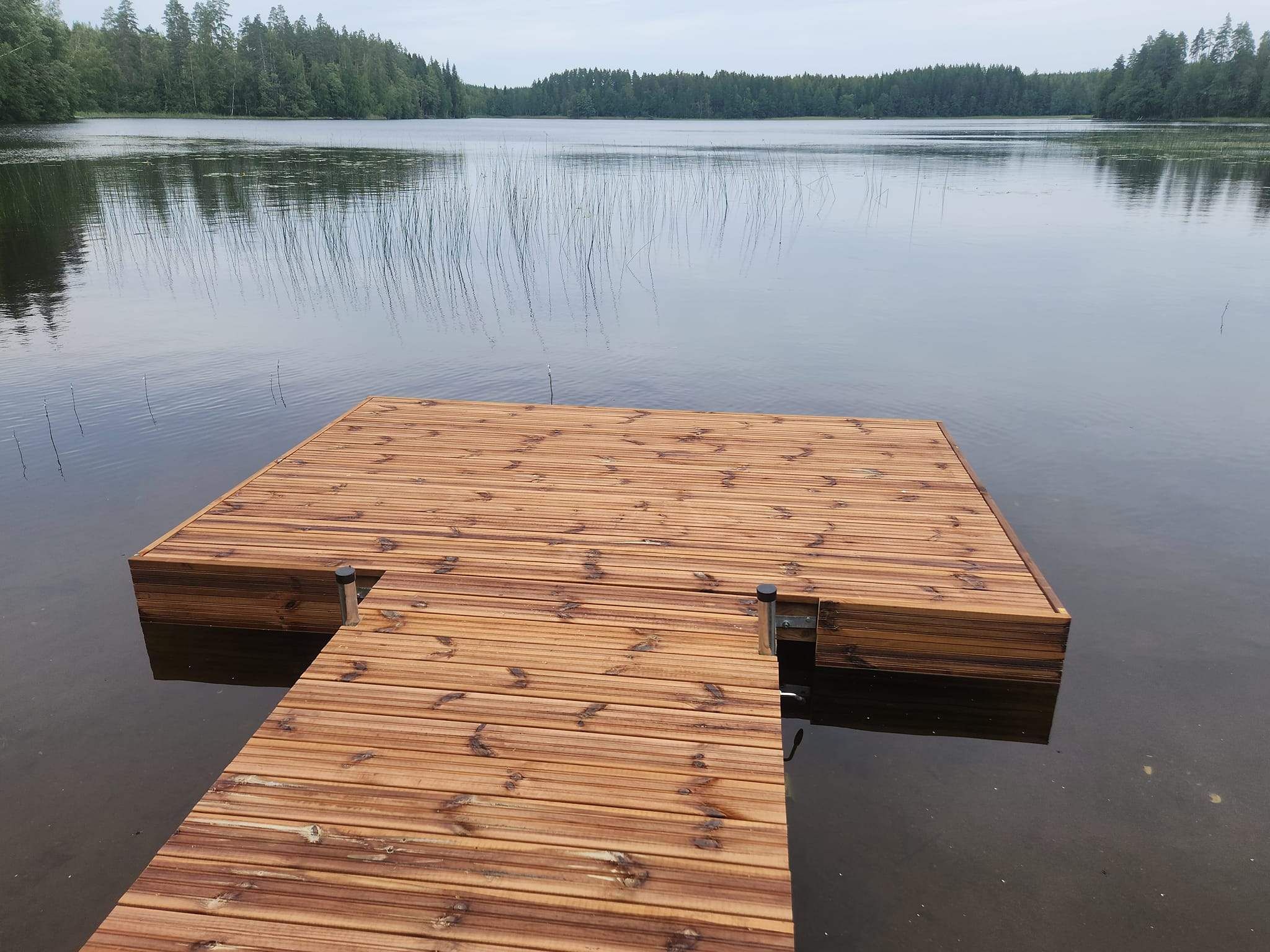 21.5 metriä pitkän lauturin pääty